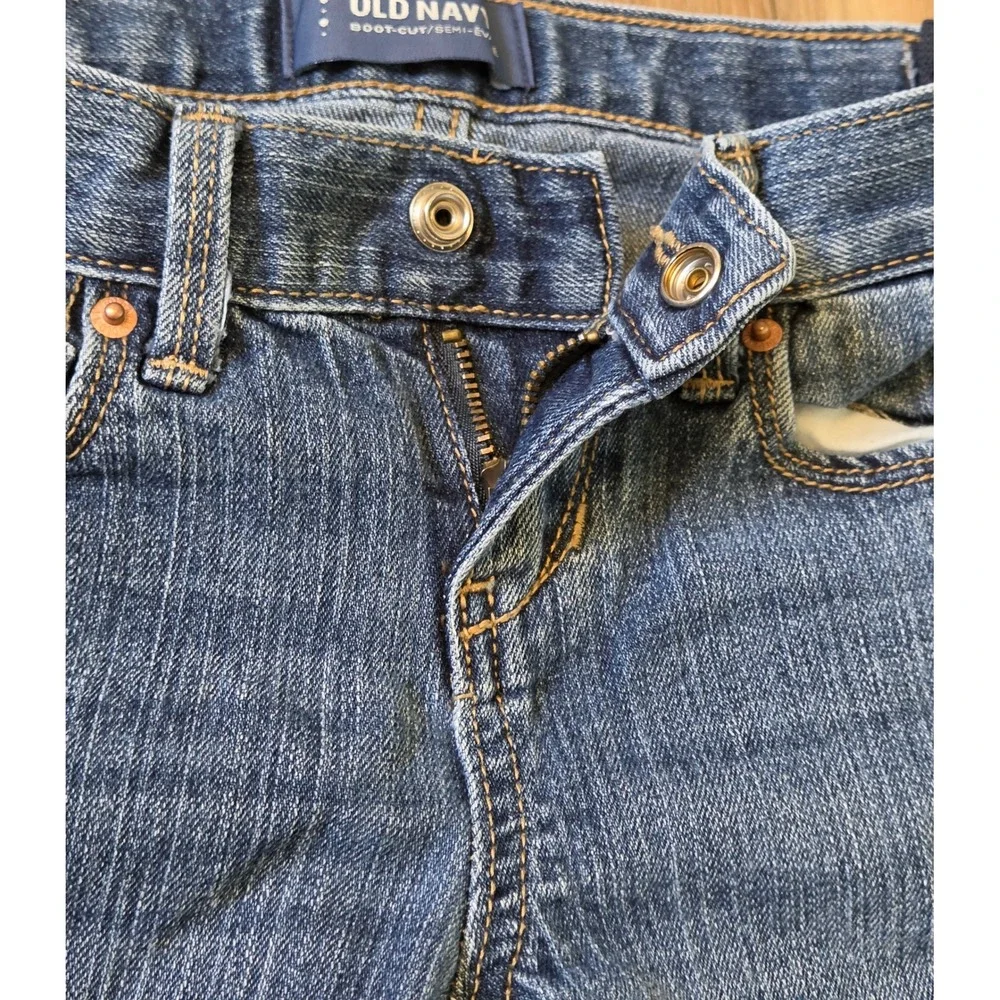 Old Navy Bootcut Jeans Youth Size 7 Regular Blue